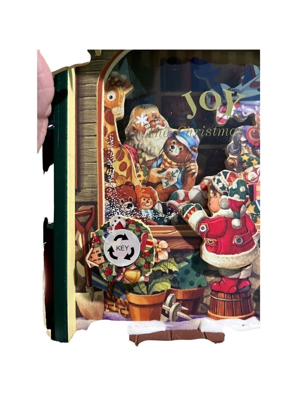 Christmas Musical wooden house. - Picture 8 of 15
